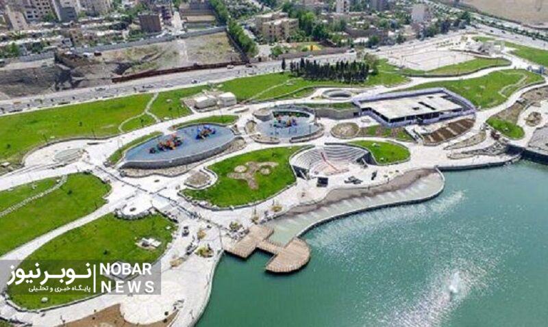 انتقاد از تخریب منطقه به بهانه ساخت پارک توسط شهرداری تبریز/ آبگیری دریاچه پارک بزرگ تبریز