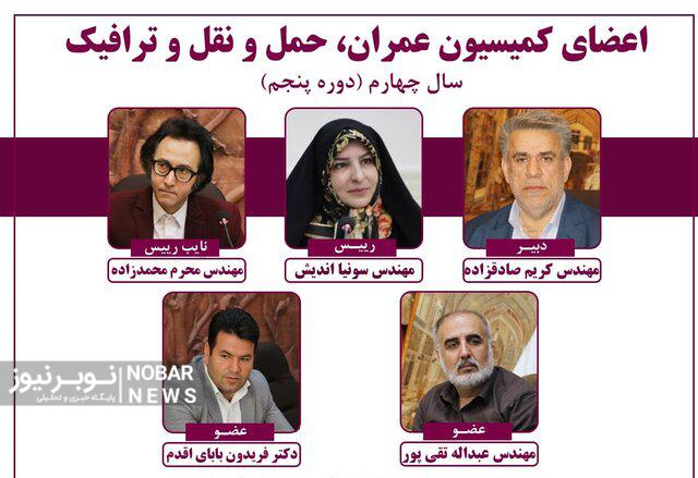 تکلیف کمیسیون عمران، حمل ونقل و ترافیک شورای شهر تبریز مشخص شد