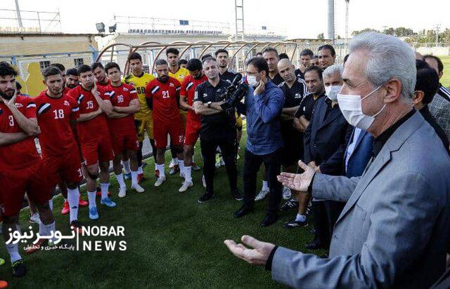 استاندار آذربایجان شرقی با اعضای تیم تراکتور سازی دیدار کرد