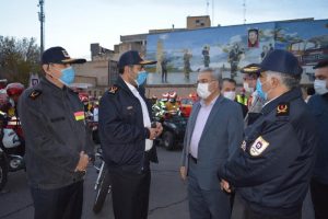 قدردانی از تلاش شهرداری و آتش‌نشانی در عملیات گندزدایی معابر