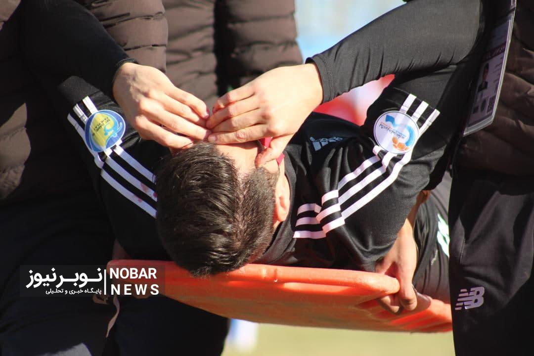 مصدومیت خونین قارتال؛ بینی اخباری شکست (عکس)