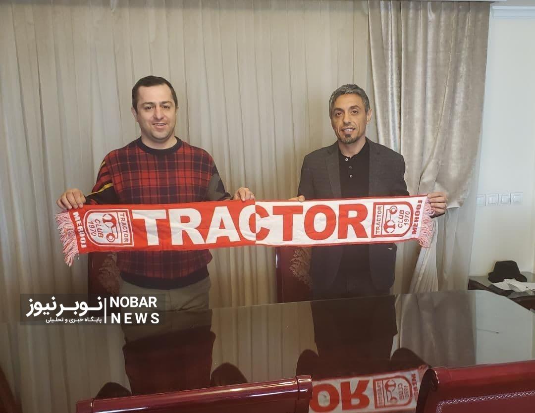 خطیبی سرمربی تراکتور شد