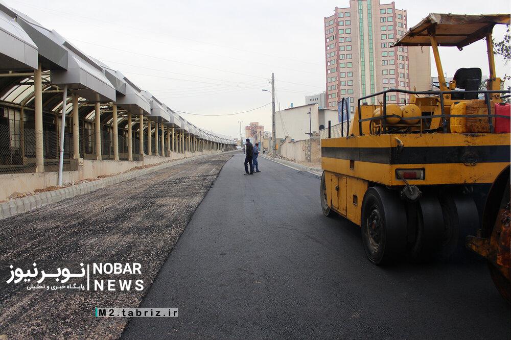 آغاز مجدد آسفالتریزی اساسی سطح تبریز از اسفندماه