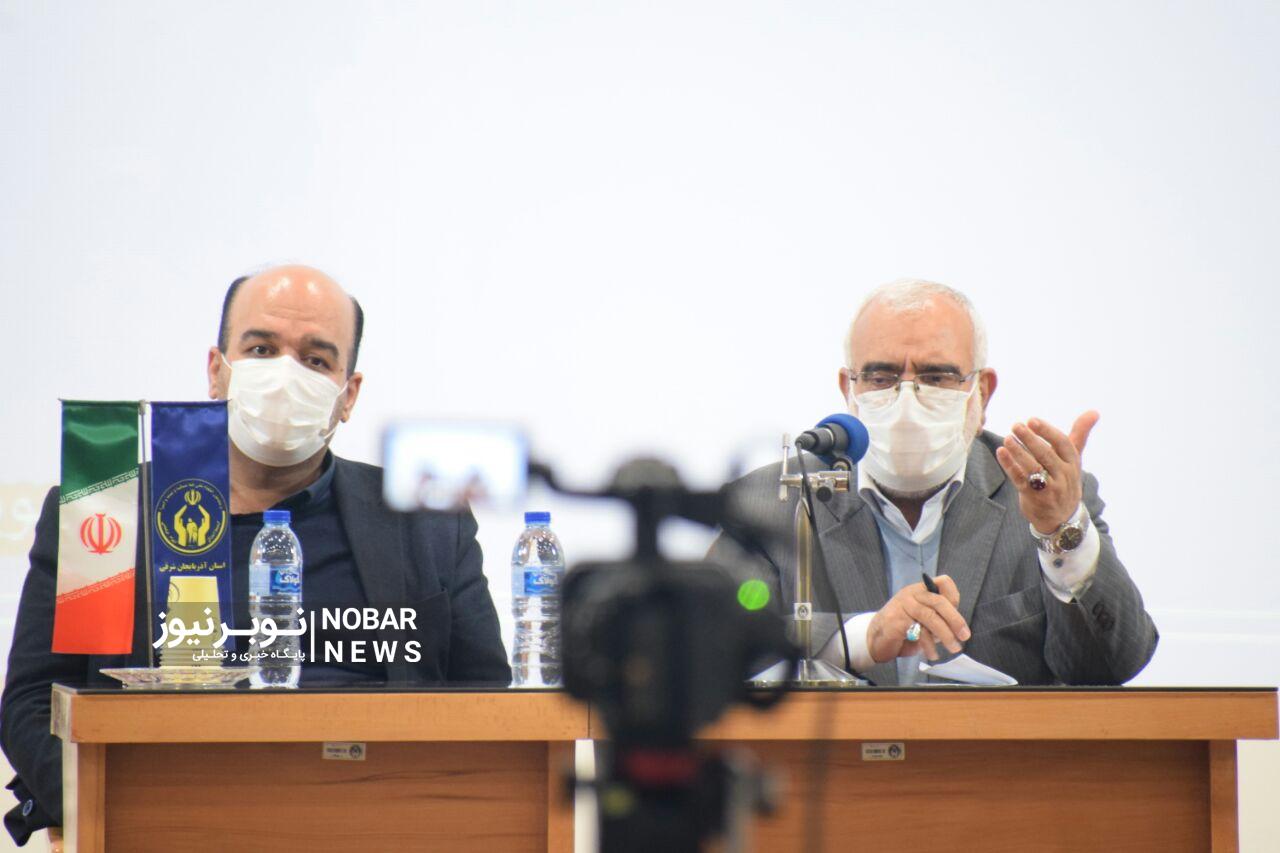 نشست مطبوعاتی رییس کمیته امداد کشور در تبریز