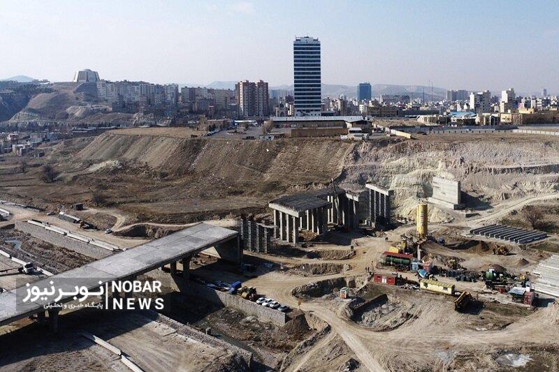 تداوم عملیات عمرانی در اتوبان ولایت