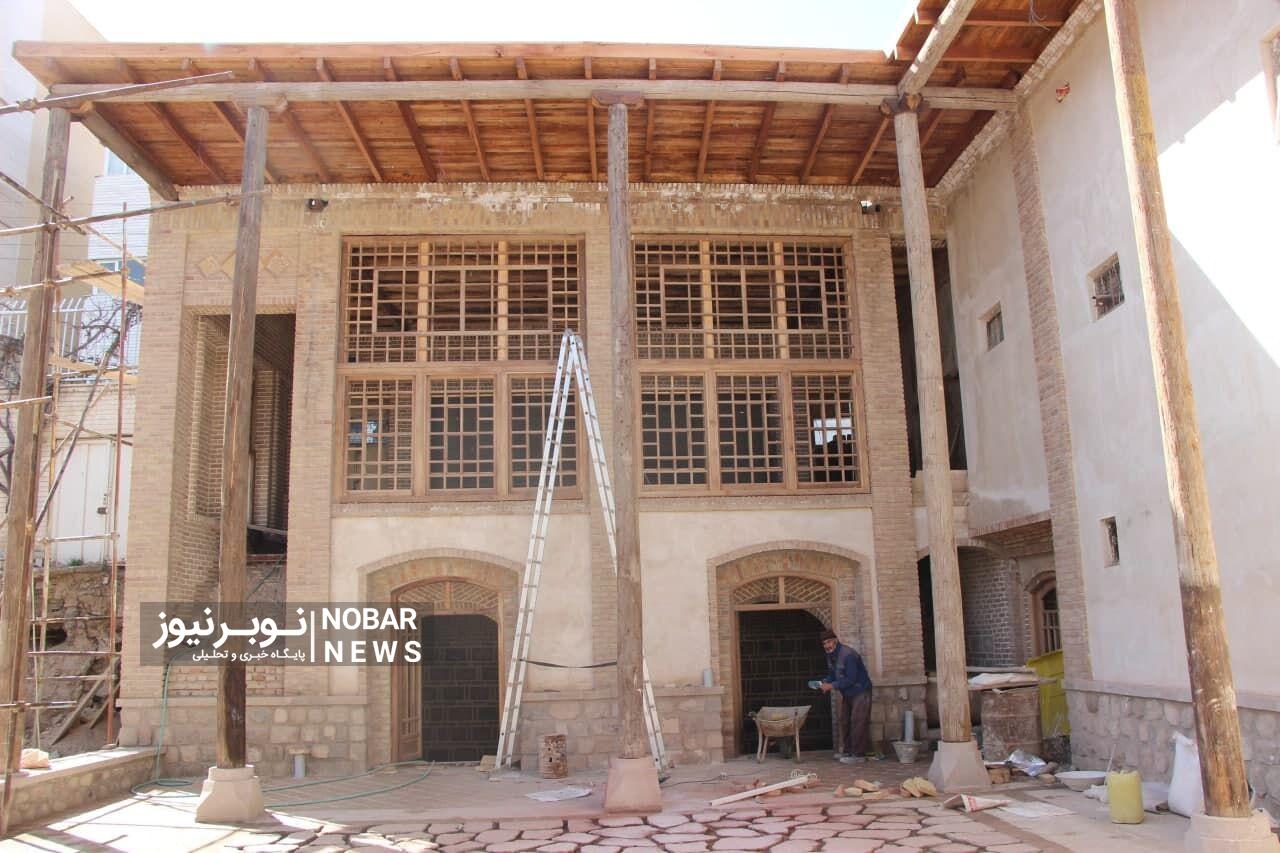 بازسازی کاروانسرای تاریخی مقصودیه تبریز در مراحل پایانی است