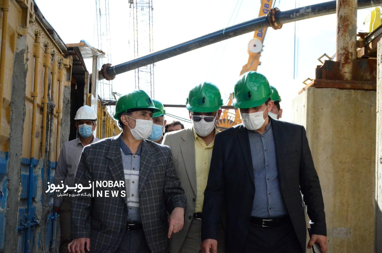 تداوم ساخت و ساز در پنج ایستگاه به موازات حفاری تونلهای خط دو مترو تبریز