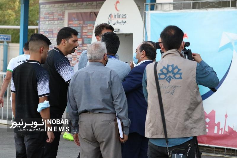 درگیری در بین دو نیمه تراکتور – ذوب آهن + عکس