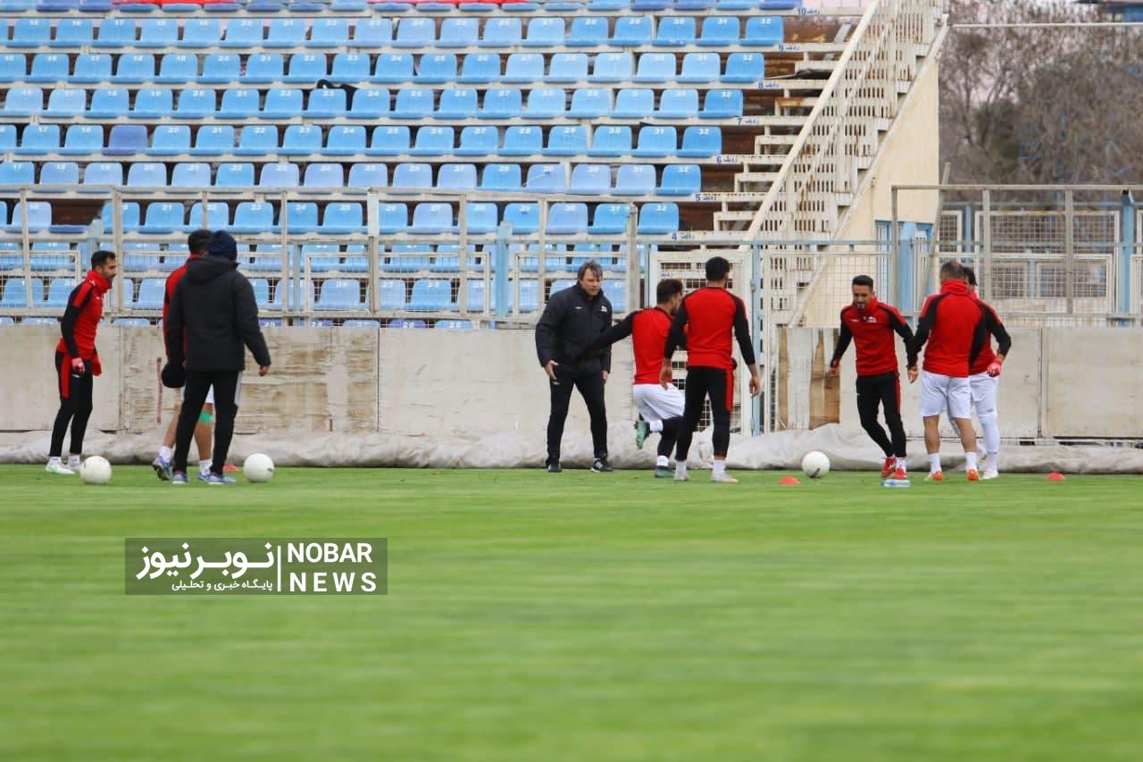 برگزاری آخرین تمرین تراکتور برای فولاد