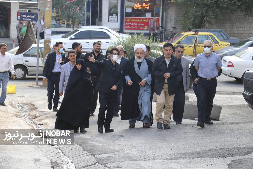 آغاز عملیات اجرایی مسیرگشایی کوچه امامزاده یک هفته پس از دستور شهردار تبریز