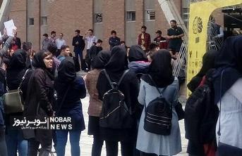 دانشجویان دانشگاه تبریز، قندیل بستند