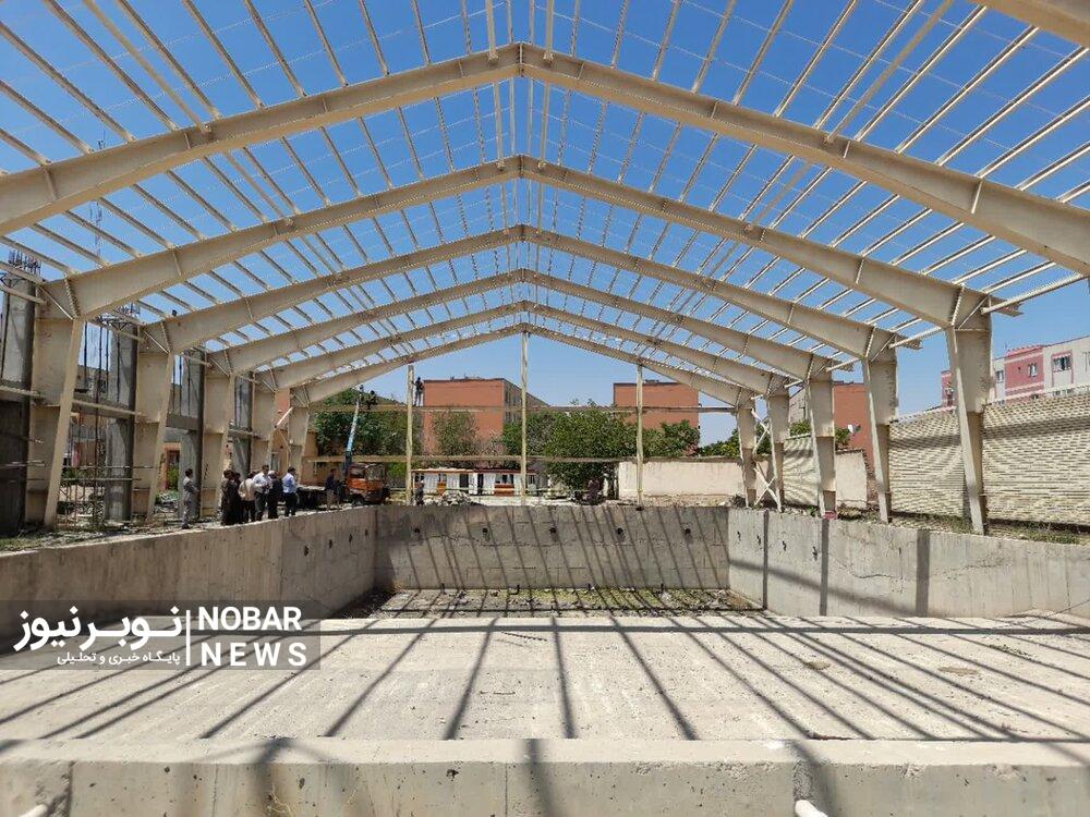 پروژه استخر «ستارخان» روزشمار خورد