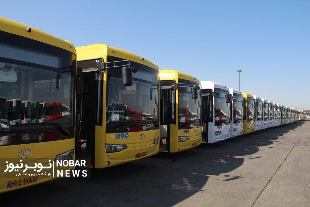 اتوبوسهای فرسوده در خط پایان