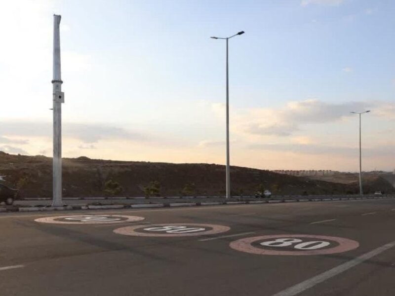 نصب دوربینهای کنترل سرعت در اتوبان تبریز ـ سهند