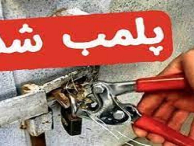 پلمب ۶ واحد صنفی متخلف در میانه