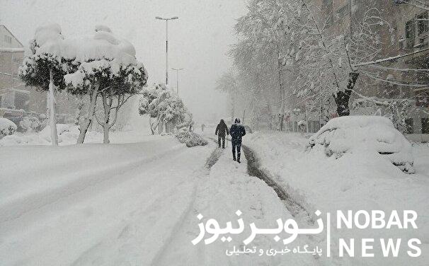 ورزقان با دمای منفی ۲۰ درجه سردترین شهر کشور شد