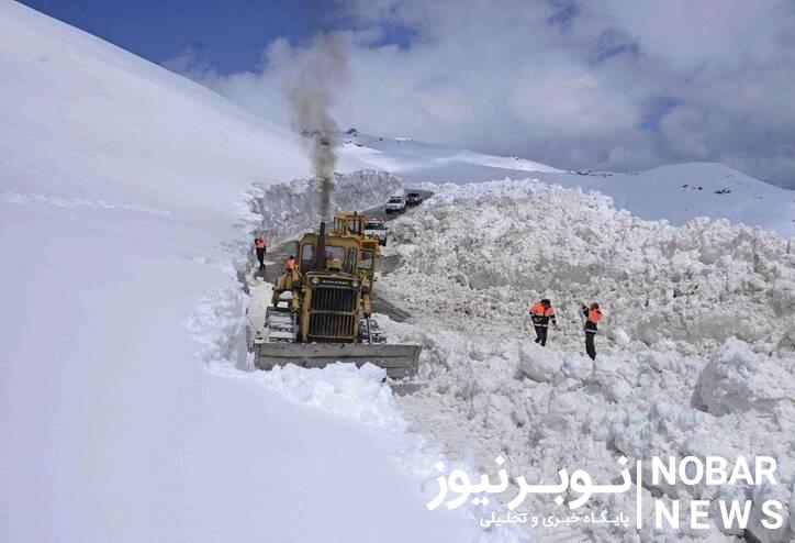 عکس/ ۲ متر برف در خلخال!