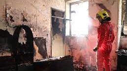 دو جان باخته بر اثر آتش سوزی منزل مسکونی در اهر