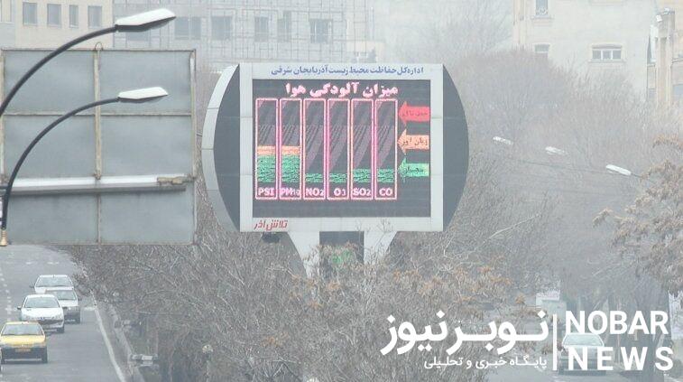 پیشبینی افزایش دما و غلظت آلایندههای جوی در آذربایجانشرقی