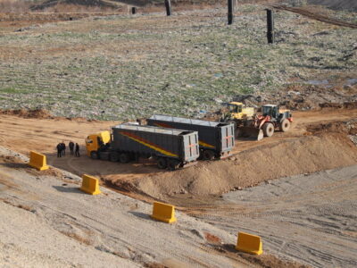 افتتاح سلول لندفیل شماره ۲ مرکز دفن بهداشتی پسماند تبریز با حضور وزیر کشور