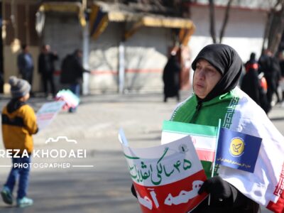 حضور حماسی مردم تبریز در راهپیمایی 22 بهمن