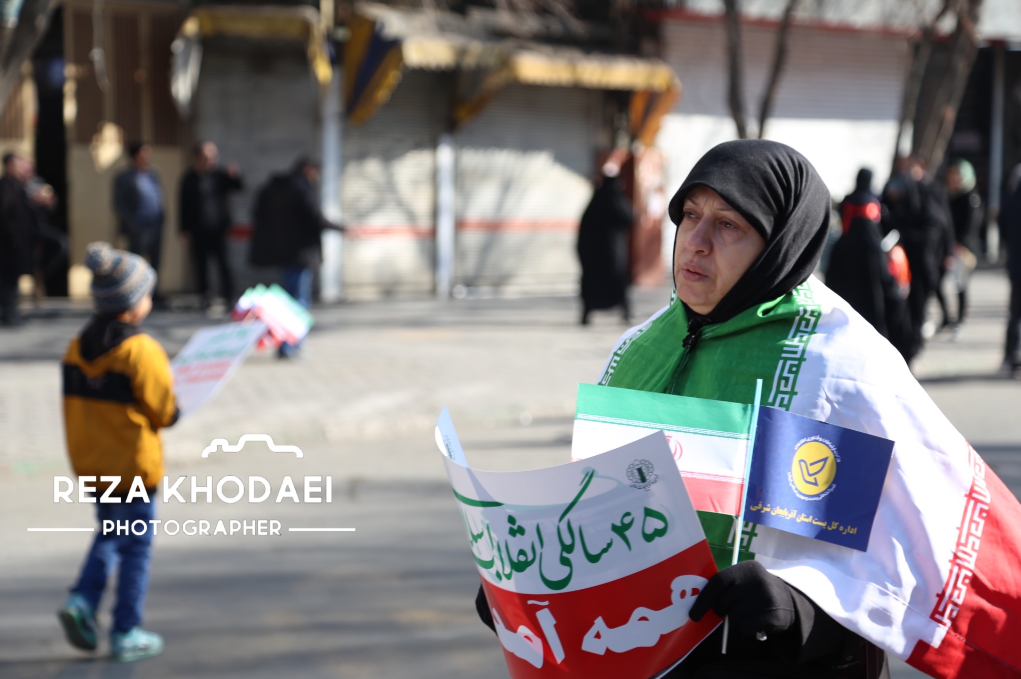 حضور حماسی مردم تبریز در راهپیمایی 22 بهمن
