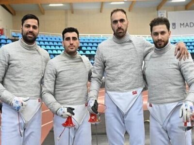 اولین سهمیه المپیک ۲۰۲۴ پاریس در دستان شمشیرباز آذربایجان شرقی