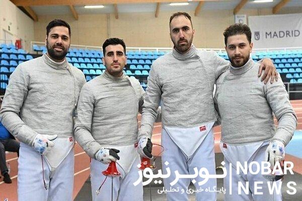 اولین سهمیه المپیک ۲۰۲۴ پاریس در دستان شمشیرباز آذربایجان شرقی