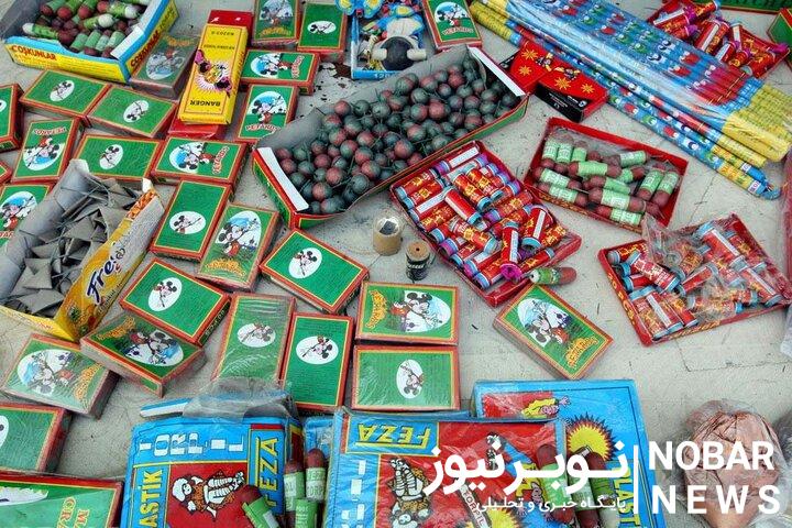 کشف یک هزار و ۲۷۲ عدد انواع مواد محترقه در مراغه