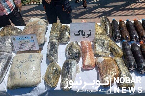کشف ۶۵ کیلو و ۹۲۷ گرم مواد مخدر در آذربایجانشرقی