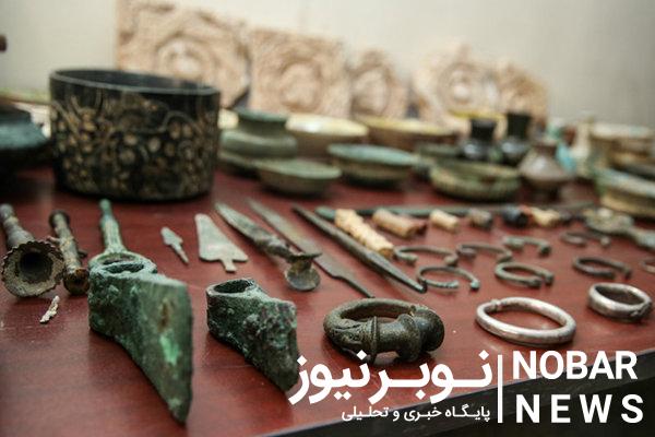 کشف اشیای تاریخی در شهرستان مراغه